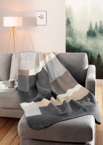 Biederlack plaid wohndecke - plaid,