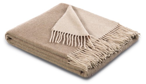 Biederlack kaschmirplaid uni - biederlack,