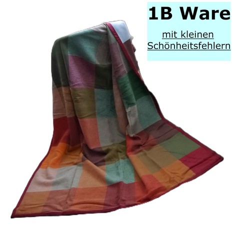 Biederlack decke colour woven - colour,