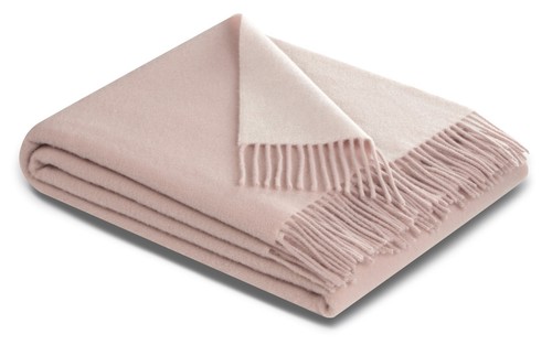 Biederlack kaschmirplaid uni - biederlack,