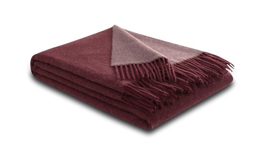 Biederlack kaschmirplaid uni - biederlack,